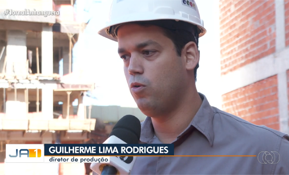JA 1ª Edição _ Constratações na construção civil tem alta de quase 80% em Goiás _ Globoplay